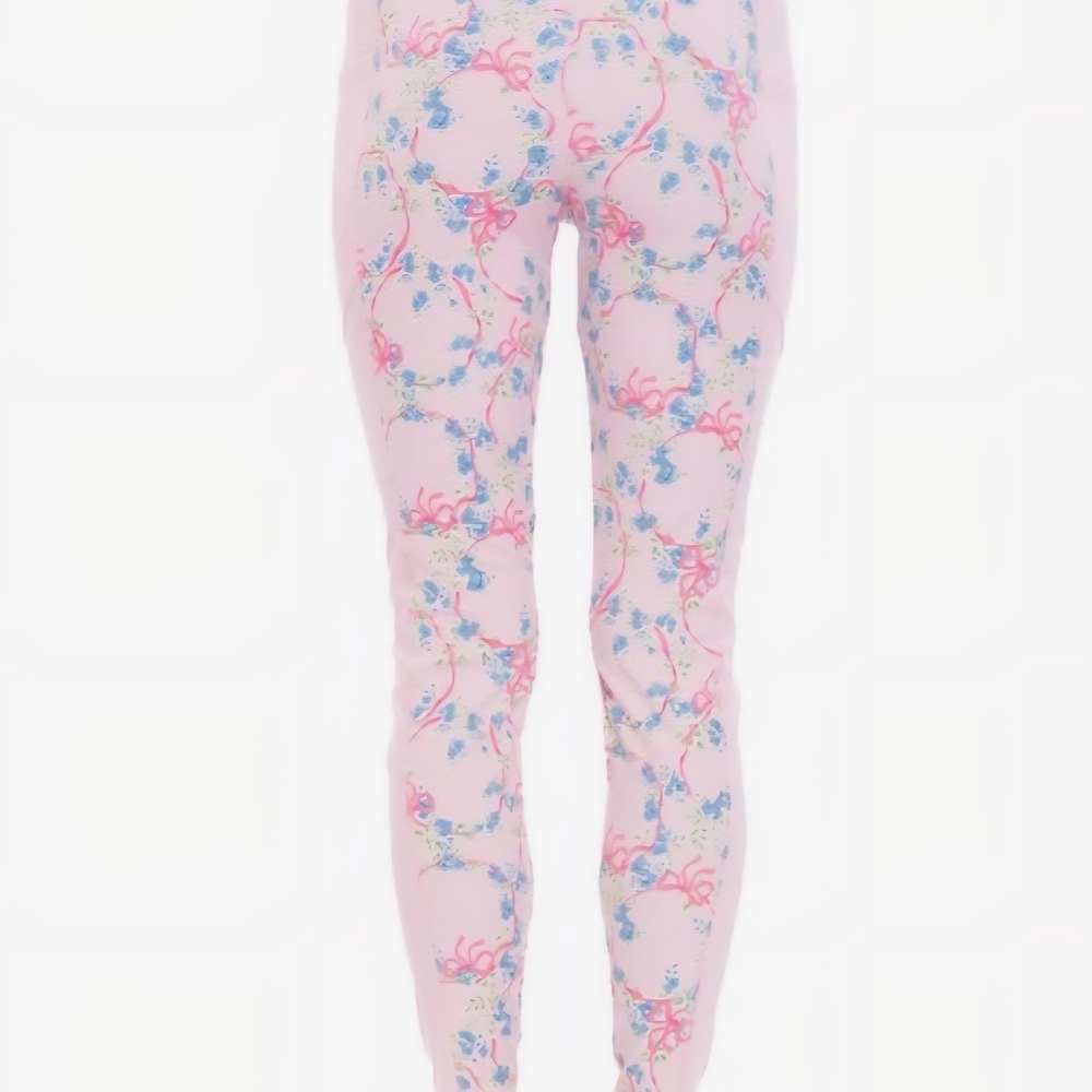 Floral Pink Leggings